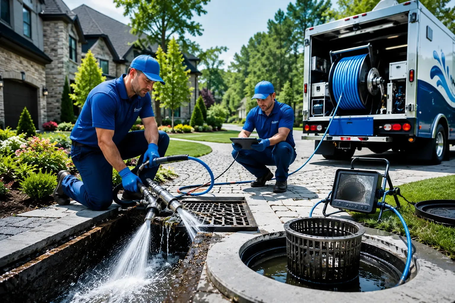 Local outdoor drain cleaning professionals in Colchester, VT